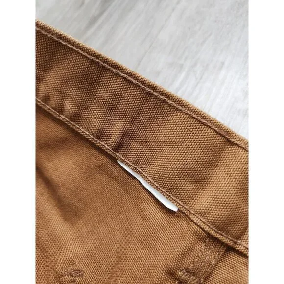 Vintage Carhartt Canvas Dungaree Pants‎ Mens 28x33